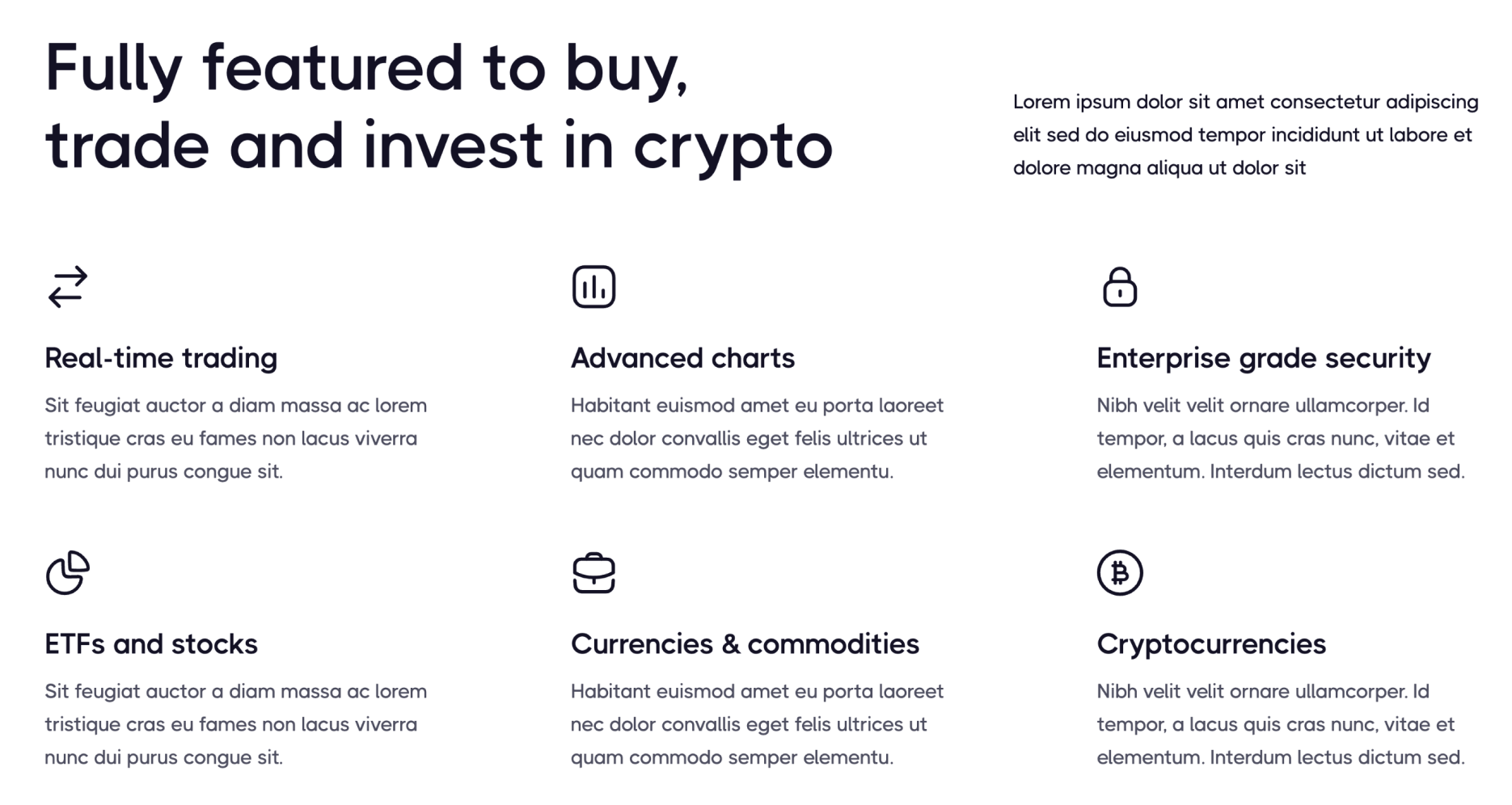 Icons And Graphics - Web3 X Webflow Template